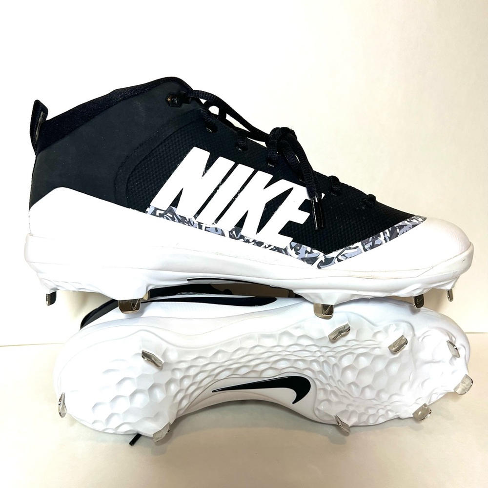 Nike Transit 856 Metal Cleats. Size 12 US “Respect” on heel. New without box.